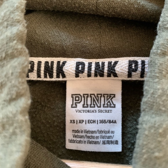 Victoria’s Secret PINK Sweatshirt Sz XS - Picture 4 of 4